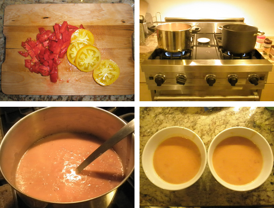 cream of tomato soup